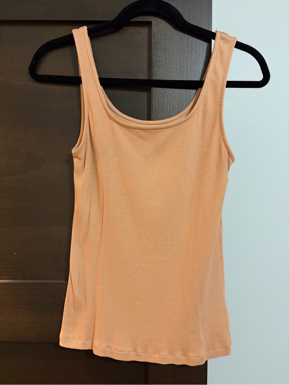 a new day Peach Scoop Neck Tank Top